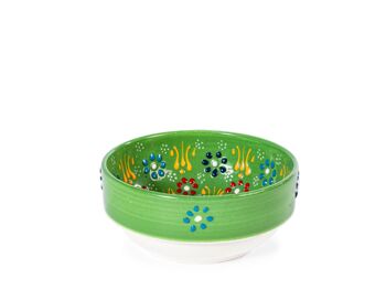 Bol Bazar en grès décoré 13 cm 6