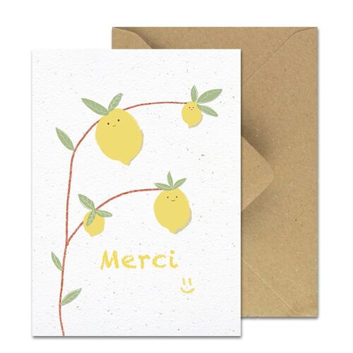 Carte à Planter - Citron