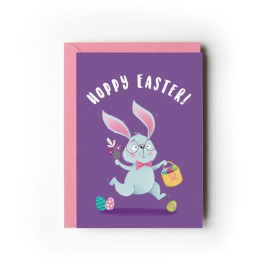 Paquete de 6 tarjetas de conejito de Pascua