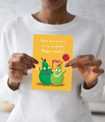 Pack de 6 cartes Joyeux Anniversaire Pear-ents 2