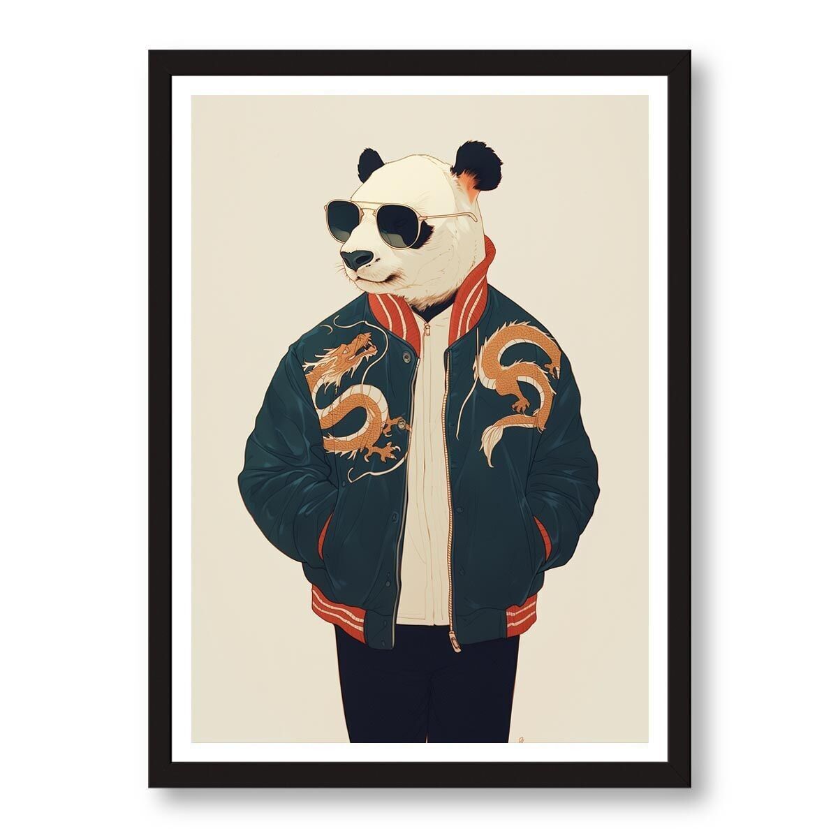 Poster Panda geniale