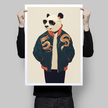 Affiche Panda cool 3