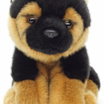 Chiot berger allemand, assis - 20 cm (hauteur) - Mots clés : chien, animal de compagnie, peluche, peluche, peluche, peluche