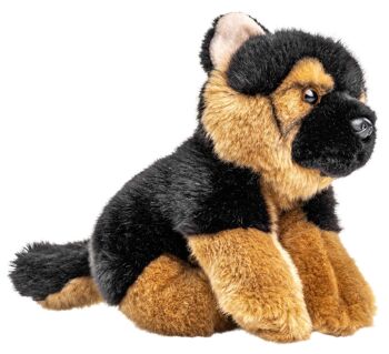 Chiot berger allemand, assis - 20 cm (hauteur) - Mots clés : chien, animal de compagnie, peluche, peluche, peluche, peluche 3