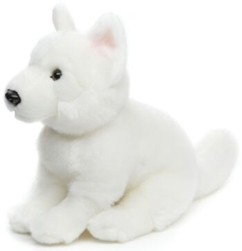 Chiot Berger Blanc Suisse - Sans laisse - 26 cm (Hauteur) - Mots clés : chien, animal de compagnie, peluche, peluche, peluche, peluche 1