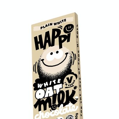 White Happi Vegan Oat M!lk Barritas de Chocolate 15 x 40g