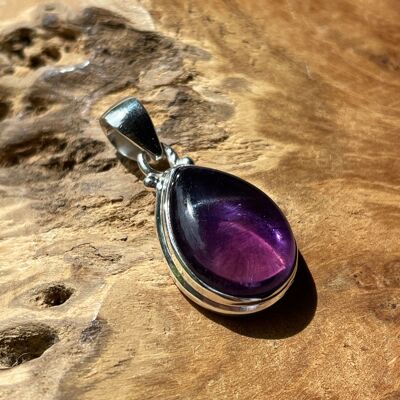 Saidah - Amethyst-Anhänger - Sterlingsilber 925