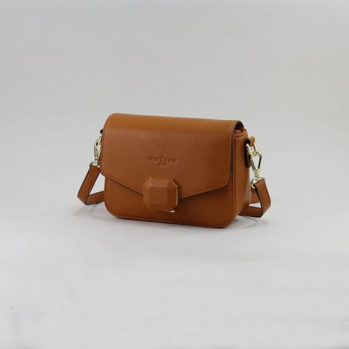 583072 Camel - Sac cuir