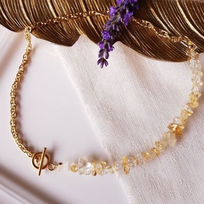 ISABELLE CITRINE NECKLACE