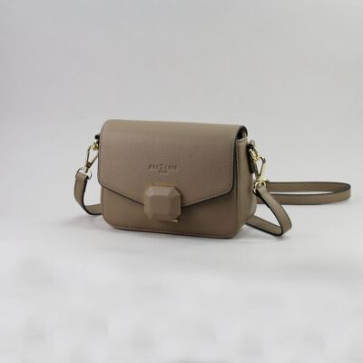 583072 Taupe - Leather bag