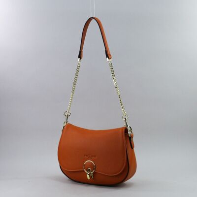 583070 Mandarine - Ledertasche