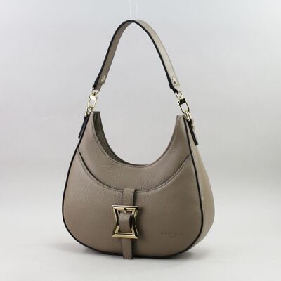 583065 Taupe - Leather bag
