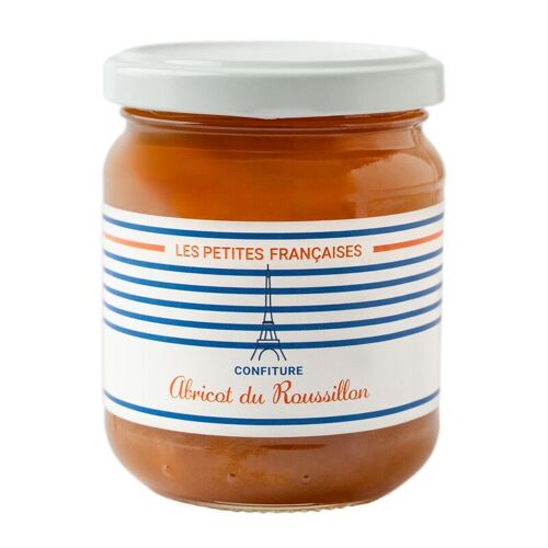 Confiture artisanale d'abricot du Roussillon - 220 g Les Petites Françaises