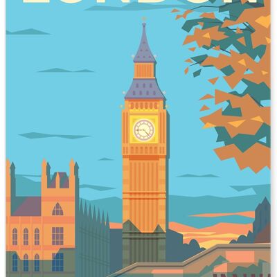 Cartel de la ciudad de Londres 3