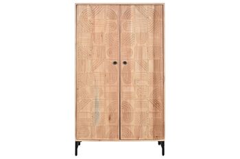 ARMOIRE EN MÉTAL ACACIA 90X40X180 MB212652 1