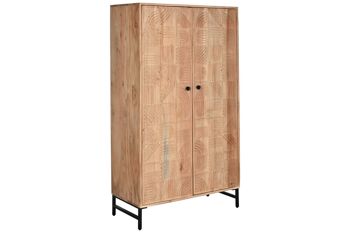 ARMOIRE EN MÉTAL ACACIA 90X40X180 MB212652 2