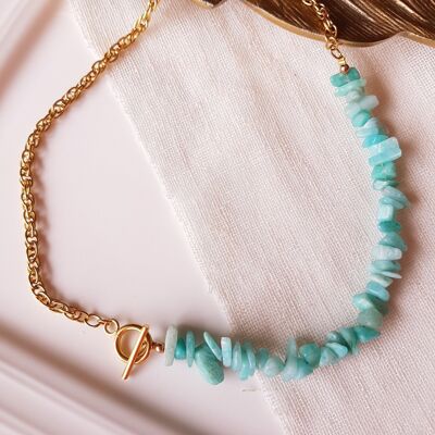 ISABELLE AMAZONITE NECKLACE