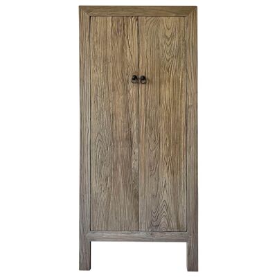SOLID ELM CABINET 80X48X190 NATURAL MB213712