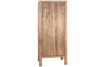 Armoire en orme massif 80x48x190 naturel naturel MB213712 NO11 3