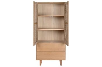 ARMOIRE EN JUTE DE PIN 75X45X170 NATUREL MB208702 6