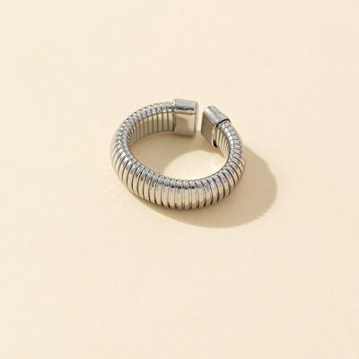 ADJUSTABLE STAINLESS STEEL RING 24BGA039