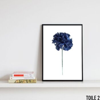 Affiches fleurs bleues - Poster pour décoration d'intérieur 4