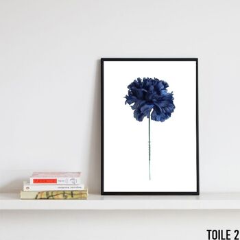 Affiches fleurs bleues - Poster pour décoration d'intérieur 10