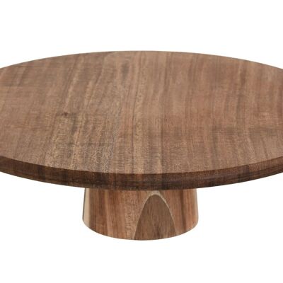 Bandeja Acacia 30X30X9 Pie Natural PC212768