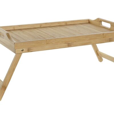BAMBOO TRAY 64X30X24 NATURAL LEGS PC207687