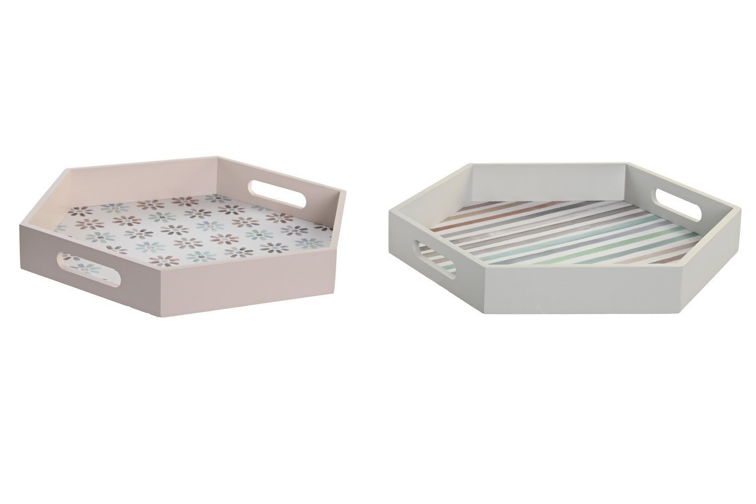 VASSOIO IN MDF 38X33X5 2 ASSORTIMENTI. PC200268