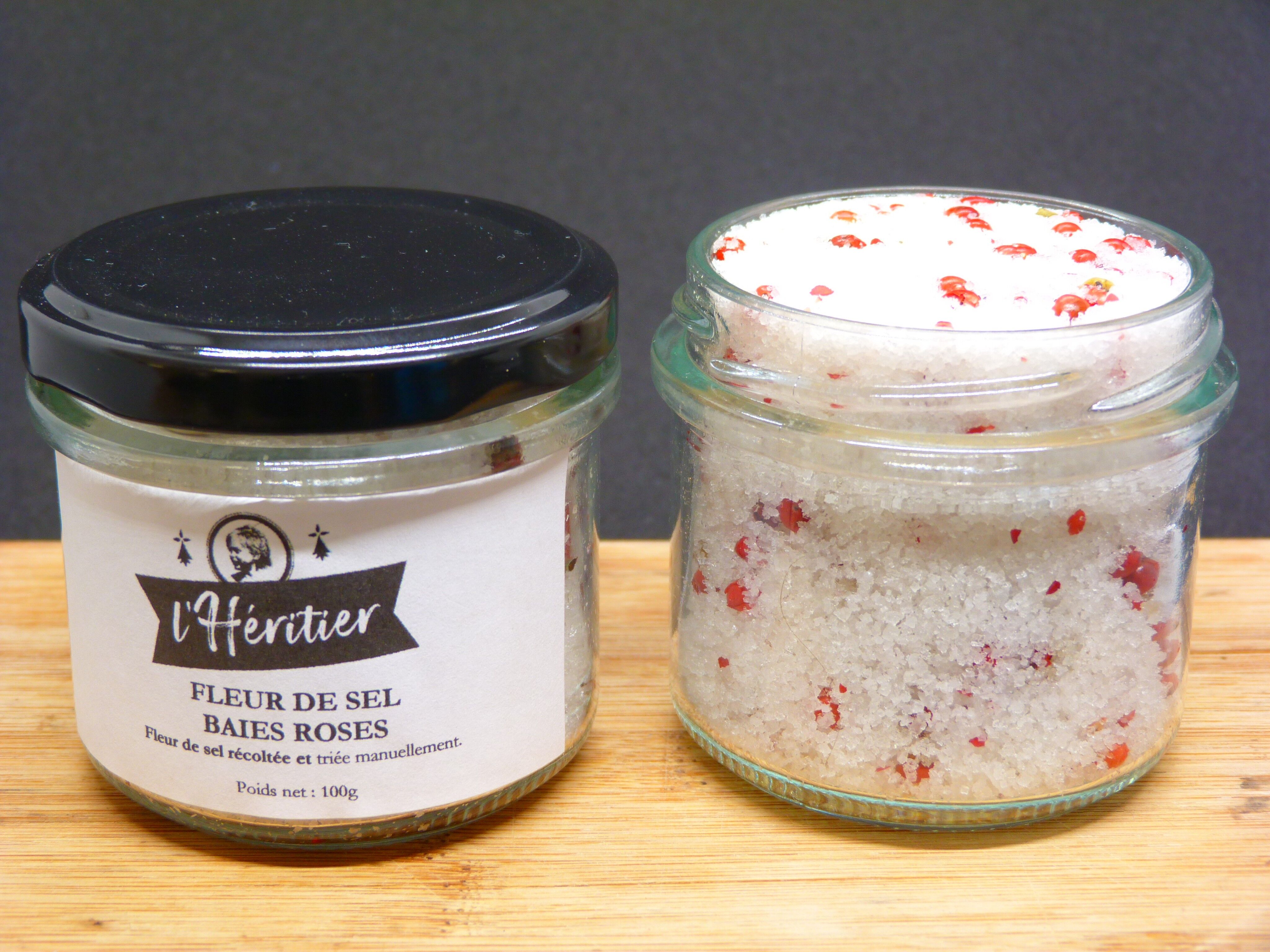 Fleur de Sel aux Baies Roses