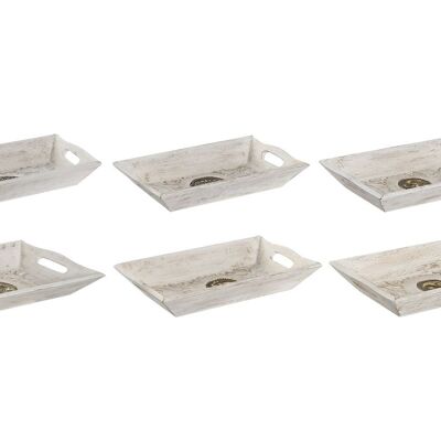 HANDLE POCKET EMPTY TRAY 24X15X4 BUDDHA 6 ASSORTMENT BD205031