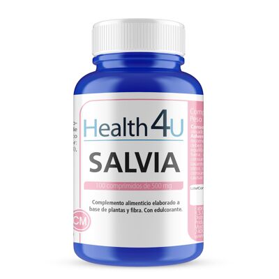 H4U Salvia 100 comprimidos de 500 mg