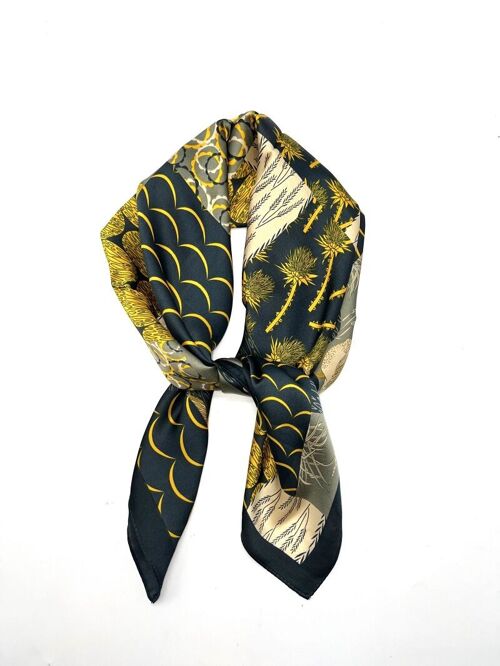 Foulard touche soie 70x70 d-69