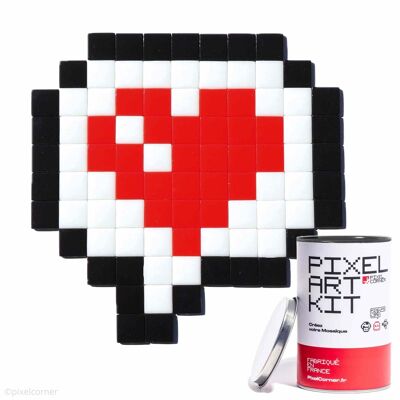 Kit Pixel Art “Messaggio d'amore”