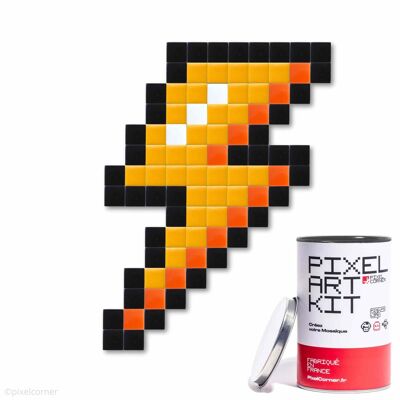 Kit Pixel Art "Bolt e Bowie"