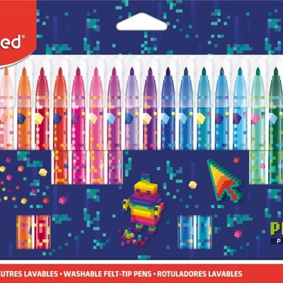 PIXEL PARTY MARKERS X24 CARTON BOX