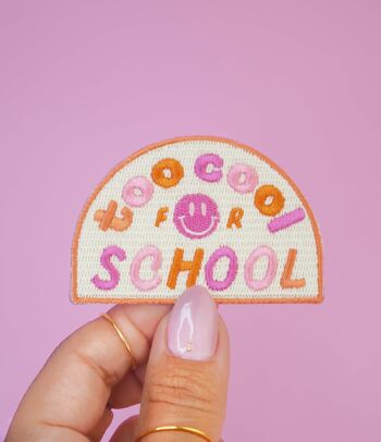 Patch thermocollant Too Cool For School 1