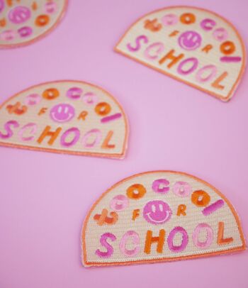 Patch thermocollant Too Cool For School 3