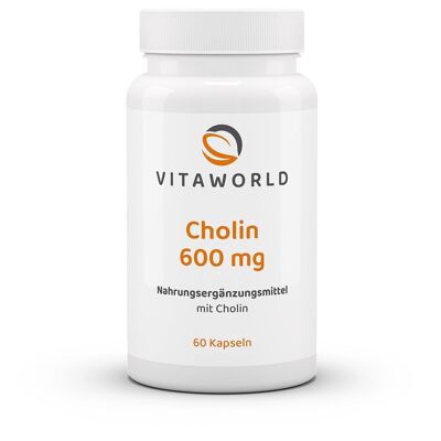 Choline 600 mg (60 gélules)