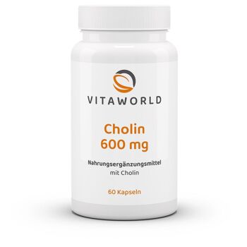 Choline 600 mg (60 gélules) 1