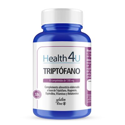 H4U Tryptophane 30 comprimés de 1300 mg
