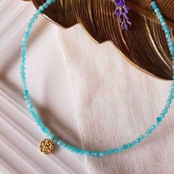 Collier mireille amazonite 2