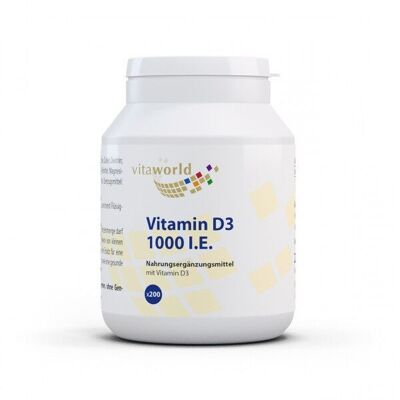 Vitamina D3 1000 IE (200 cucchiai)