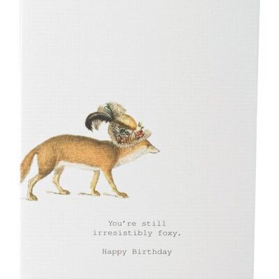 Tokyomilk Still Irresistibly Foxy - Greeting Card