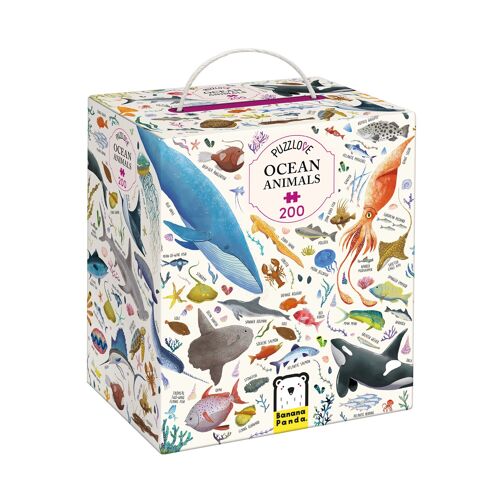 Puzzlove Ocean Animals 7+