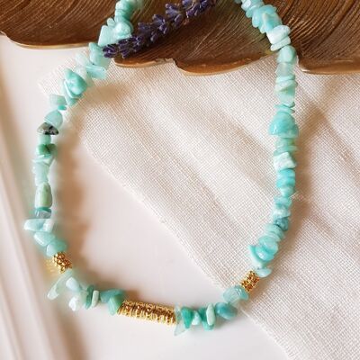 Amazonite necklace - Romy