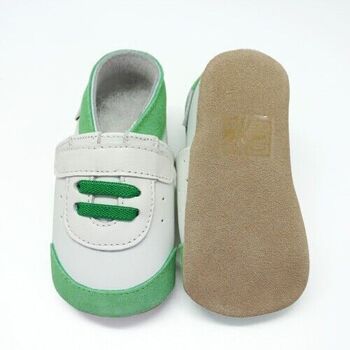 Chaussons bébé - Baskets  vertes 2-3 ans 8