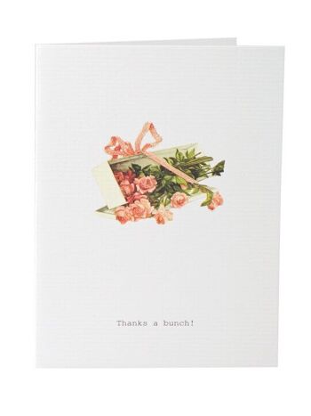 Tokyomilk remercie un tas (Roses) - Carte de vœux