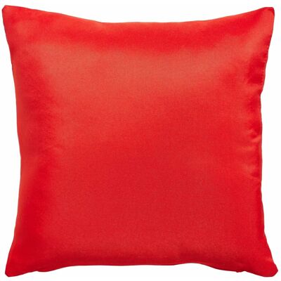 COVERABLE CUSHION 40X40 - 100% POLYESTER CANDY APPLE